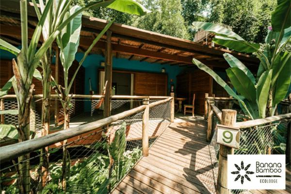 Banana Bamboo Ecolodge Ubatumirim المظهر الخارجي الصورة